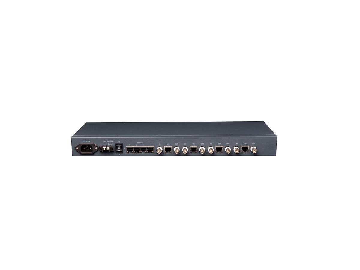 4E1-to-4FE-converter HM-C200B 4E1 to Ethernet Converter - Image 1